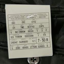 Tom Ford Black Jacquard Single Breasted Pants Suit L