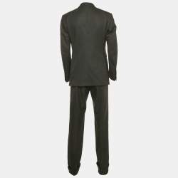 Tom Ford Black Wool Regular Fit Suit L