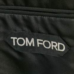 Tom Ford Black Wool Regular Fit Suit L