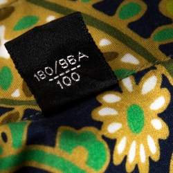 مملوكة مسبقًا Tom Ford Green Floral Print Cotton Long Sleeve Shirt L