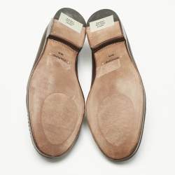 Pre Owned Tom Ford Brown Leather Loafers Size 43.5