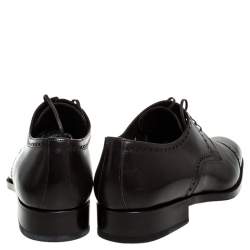 Tom Ford Brown Leather Lace Up Oxfords Size 45