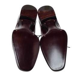 Tom Ford Brown Leather Lace Up Oxfords Size 43