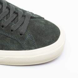 Tom Ford Green Suede and Leather Cambridge High-Top Sneakers Size 44