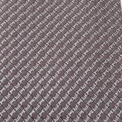 Pre Owned Tom Ford Grey Jacquard Silk Traditional Tie