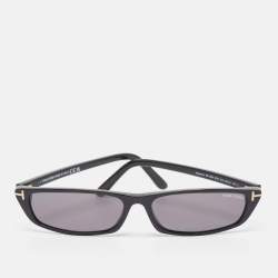 Tom Ford Black TF1058 01A Alejandro Rectangular Sunglasses
