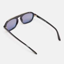 Tom Ford Black TF376 Sebastian 02 Aviator Sunglasses