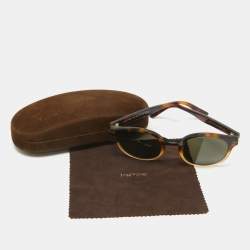 Tom Ford Brown/Black TF400 Lucho Round Sunglasses