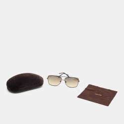 Tom Ford Black Gradient TF838 Reggie Square Sunglasses