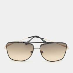 Tom Ford Black Gradient TF838 Reggie Square Sunglasses