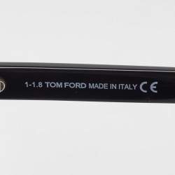 Pre Owned Tom Ford Black Gradient TF615 Margaux 02 Round Sunglasses