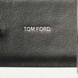 Pre Owned Tom Ford T Buckle 95 CM Belt Black Leather