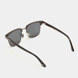Pre Owned Tom Ford Black TF1139-K Square Sunglasses