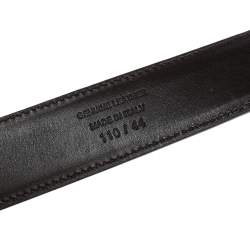 Pre Owned Tom Ford Brown Leather Belt 110CM