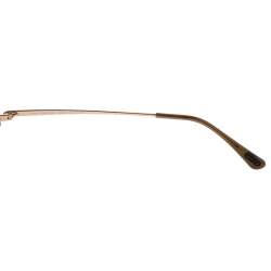 Pre Owned نظارة شمسية توم فورد أفياتور ويليام متدرجة بنية/ ذهبية وردية