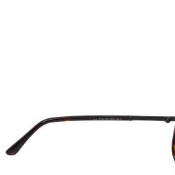 مملوكة مسبقًا نظارة شمسية توم فورد تي أف 462 كريس أفياتور متدرجة أخضر/ هافانا بني