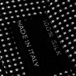 Pre Owned ربطة عنق توم فورد تراديشنال حرير منقطة مونوروم 