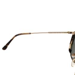 مملوكة مسبقًا Tom Ford Green/Gold Huck TF665 Square Sunglasses 