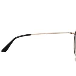 Pre Owned نظارة شمسية توم فورد أفياتور متدرجة كيث-20 تي أف599 فضي/ رمادي