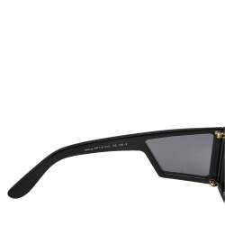 Pre Owned Tom Ford Black / Smoke Mirrored FT0710 Atticus Shield Sunglasses
