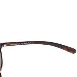 مملوكة مسبقًا نظارة شمسية توم فورد  فلين تي أف 291 وايفارير بنية داكنة هافانا