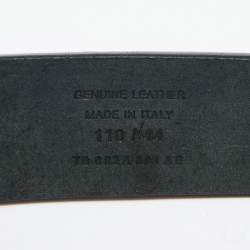 Tom Ford Black Leather Buckle Belt 110CM