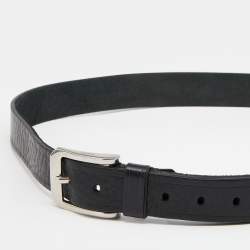 Tom Ford Black Leather Buckle Belt 110CM