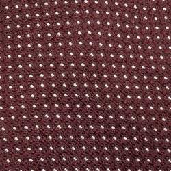 Tom Ford Brown Patterned Silk & Acrylic Tie