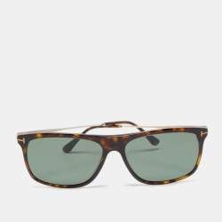 Tom Ford Dark Brown Max 02 Polarized Square Sunglasses