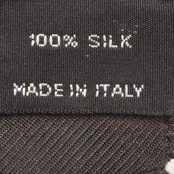 Tom Ford Black Jacquard Silk Tie