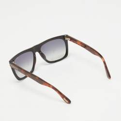 Pre Owned Tom Ford Black Gradient Morgan TF513 Square Sunglasses