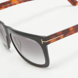 Pre Owned Tom Ford Black Gradient Morgan TF513 Square Sunglasses
