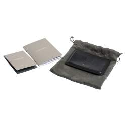 Tom Ford Black Leather T Line Card Holder