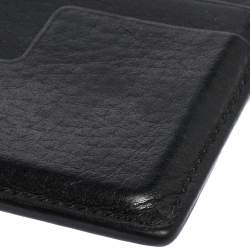 Tom Ford Black Leather T Line Card Holder