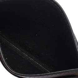 Tom Ford Black Leather T Line Card Holder