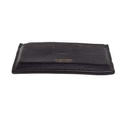 Tom Ford Dark Brown Leather Card Holder