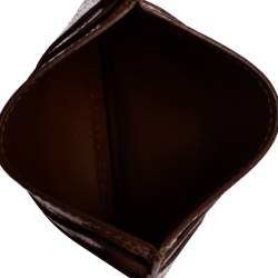 Tom Ford Brown Alligator Card Holder