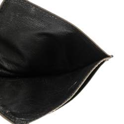 Tom Ford khaki Green Leather T Bar Card Holder