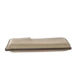 Tom Ford khaki Green Leather T Bar Card Holder