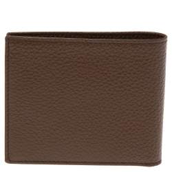 Tom Ford Brown Leather Bifold Wallet