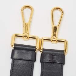 Tom Ford Black Leather Buckley Briefcase Bag