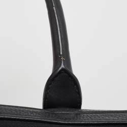 Tom Ford Black Leather Buckley Briefcase Bag
