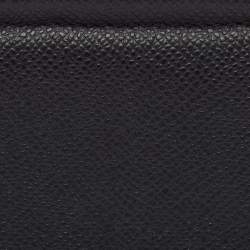 Tom Ford Black Leather TF Logo Money Clip 
