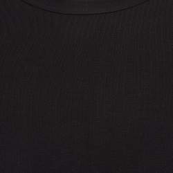Pre Owned Tom Ford Black Cotton Knit Crew Neck T-Shirt S