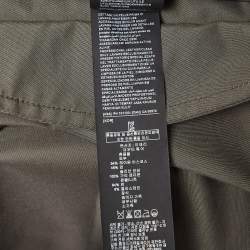 Pre Owned Tom Ford Green Cotton Blend Zip-Up Jacket L