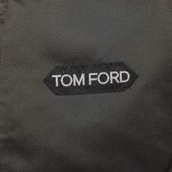 Pre Owned Tom Ford Green Cotton Blend Zip-Up Jacket L
