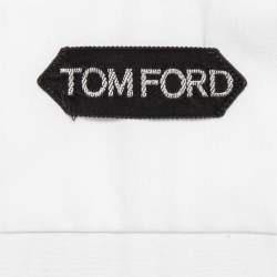 Pre Owned Tom Ford White Cotton Shirt L