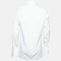 Pre Owned Tom Ford White Cotton Shirt L