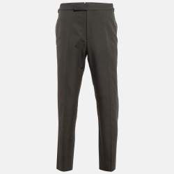 Tom Ford Olive Green Tailored Trousers XL