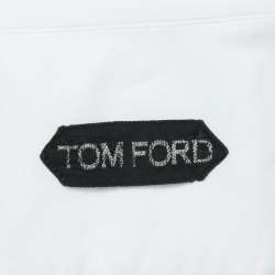 Pre Owned Tom Ford White Cotton Long Sleeve Shirt XL
